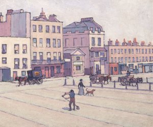計量ハウス、カンバーランド マーケット 作： Robert Polhill Bevan