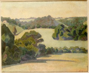 西の田園風景 作： Robert Polhill Bevan