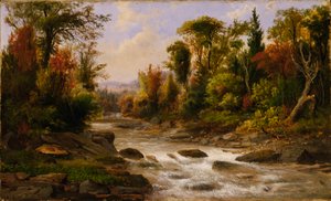 東カナダ、セントアンズにて 作： Robert S. Duncanson