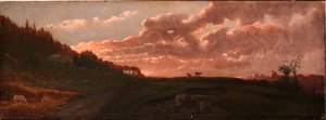 ロマンチックな風景 作： Robert S. Duncanson