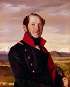 コーカサスのニコライ・ローレル、1838年 作： Robert Schwede