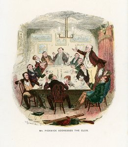 ピックウィック紙のイラスト 作： Robert Seymour