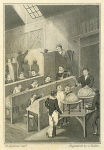 ニコラスニクルビー：サミュエルベリン（1799-1893）によって彫刻されたドセボーイズホール