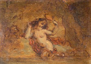 「人魚」、c1772-1845 作： Robert Smirke