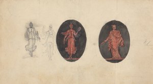 Desenhos alegóricos para medalhas