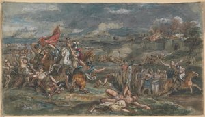 戦闘シーン 作： Robert Smirke