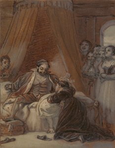 クリストファー・スライとペイジ (彼の妻) 作： Robert Smirke