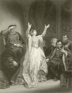 アン・ブーリンの非難 作： Robert Smirke