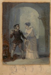 キャサリンとグルミオ 作： Robert Smirke