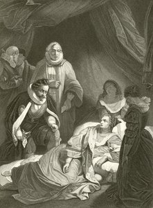 エリザベス女王の最後の時間 作： Robert Smirke