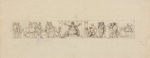 ロマネスク像によるレリーフの習作 作： Robert Smirke