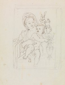 女性と子供の研究 作： Robert Smirke