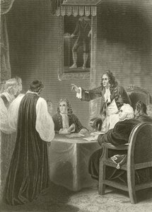 枢密院前の司教1688 作： Robert Smirke