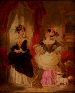 ライバル、c1827 作： Robert Smirke