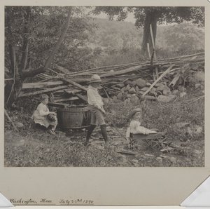 1890年、1890年7月22日、マサチューセッツ州ワシントン山。 作： Robert Stuart Redfield