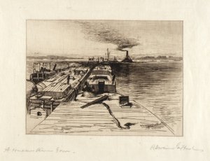 ハドソン川 作： Robert Swain Gifford
