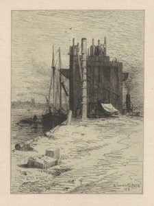 ニューベッドフォードの石炭ポケット 作： Robert Swain Gifford
