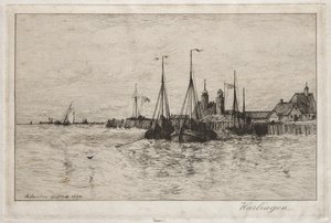 ハーリンジェン、1884。 作： Robert Swain Gifford