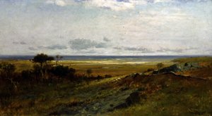海の近く、1879年。 作： Robert Swain Gifford