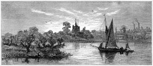 チズウィック、ロンドン、1880 作： Robert Taylor Pritchett