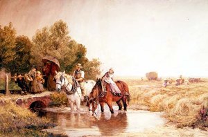 ショーワーの間のヘイタイム 作： Robert Thorne Waite