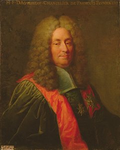 1720年以降のアンリフランソワダグソー（1668〜1751年） 作： Robert Tournieres