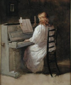 ノクターン（水彩・紙） 作： Robert W. Little