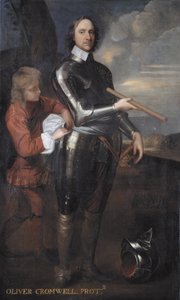 オリバー・クロムウェル（1599-1658）イギリスの領主守護官、1650年頃