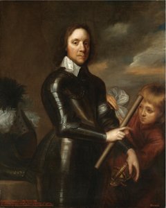 オリバー・クロムウェル1599-1658の肖像 作： Robert Walker