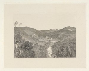 バックファストリー修道院、デボンシャー 作： Robert Wallis