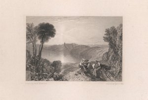 Lago Albano 作： Robert Wallis