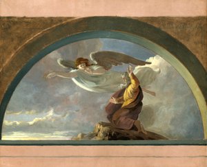 (約束の地を見るモーゼ） 作： Robert Walter Weir