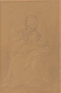 お母さんと子供 作： Robert Walter Weir