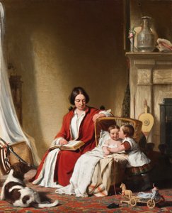 ブラッドフォード・リプリー・オールデン夫人とその子供たち 作： Robert Walter Weir