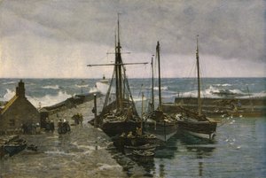 家と避難所、1905、c1930。 作： Robert Weir Allan
