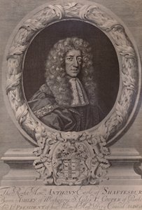 アンソニーアシュリークーパー、初代シャフツベリー伯爵、イギリスの政治家、c1680 1894 作： Robert White