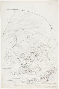 トゥオネラのレンミンカイネンの母 作： Robert Wilhelm Ekman