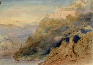 パラッツォーロ、イタリアの風景 作： Robert Wilhelm Ekman