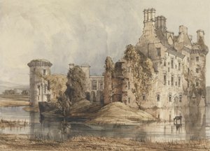 カーラヴァロック城 (全景) 作： Robert William Billings
