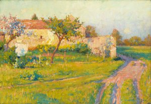 フランスの春 作： Robert William Vonnoh