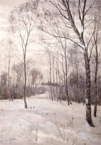 冬の森 作： Robert Winchester Fraser
