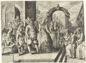 金持ちの子供、貧乏な親 作： Robert de Baudous (possibly)