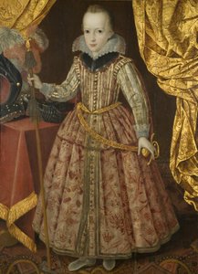 チャールズ1世（1600-49）ヨーク公時代 1605年頃（油彩・キャンバス 作： Robert the Elder Peake