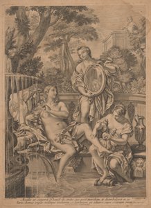 ダビデとバテシバ 作： Robert van Audenaerd, after Carlo Maratta