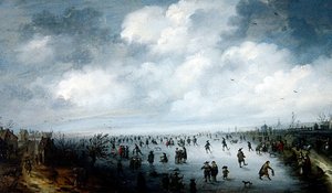 冬の風景 作： Robert van den Hoecke