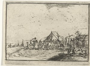 野営地 野営地のある風景（連載タイトル） 作： Robert van den Hoecke