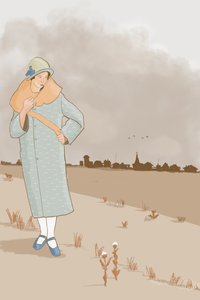 フラッパー・ファッション、2022年（デジタル） 作： Roberta Murray