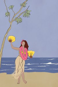 フラガール、2022年（デジタル） 作： Roberta Murray