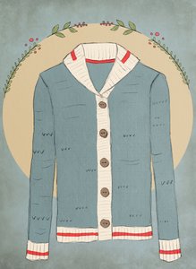ソックモンキー・セーター、2019年（デジタル） 作： Roberta Murray