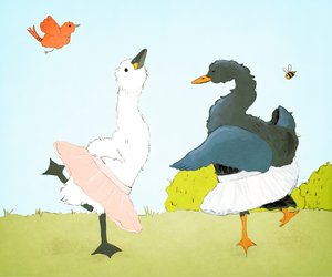 白鳥の湖、2020年（デジタル） 作： Roberta Murray